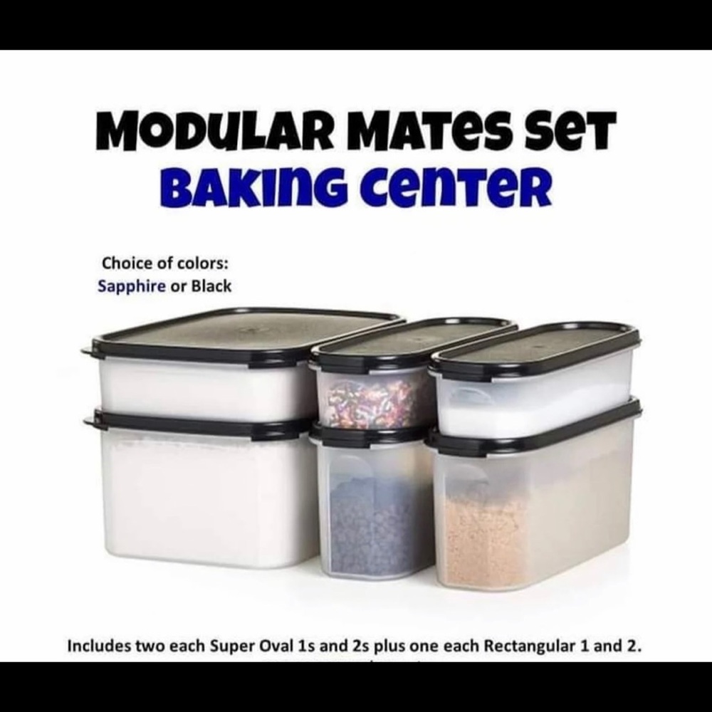 New !!! Tupperware modular mates baking center